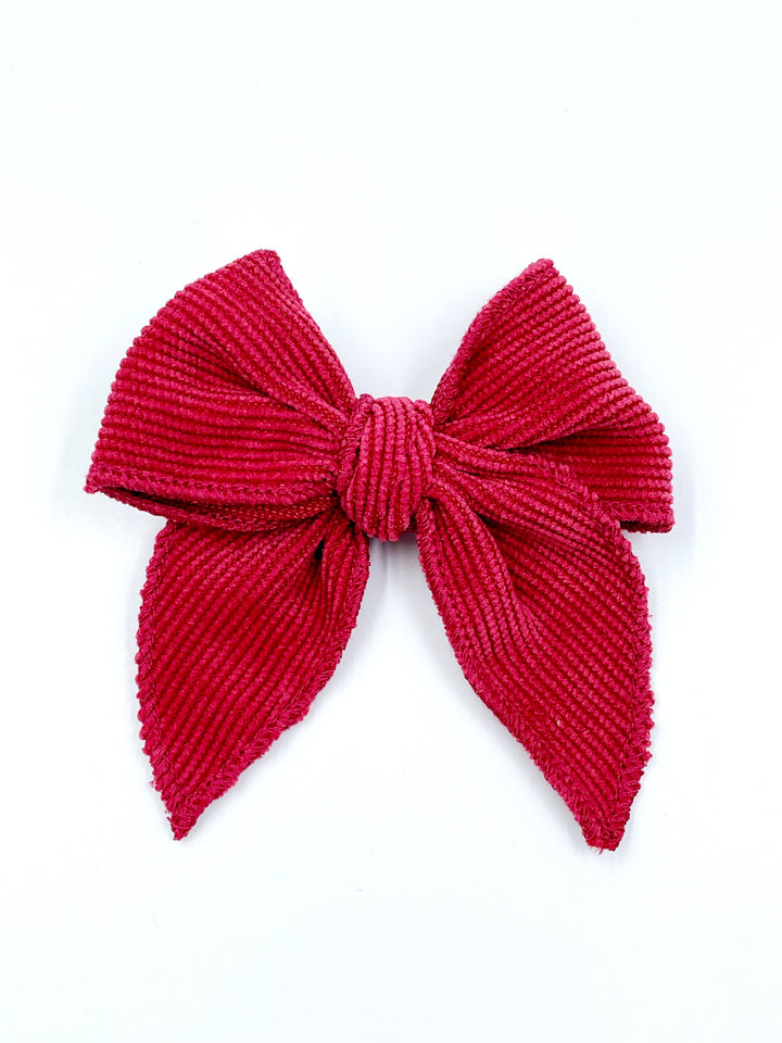 Mini Swanky Bows Corduroy