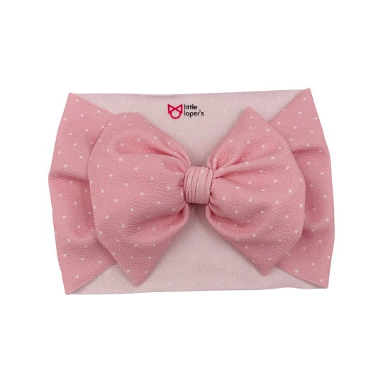 Pinky Dots Headwrap