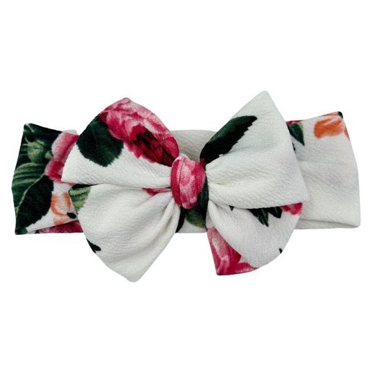 Pretty In Pink Floral Headwrap