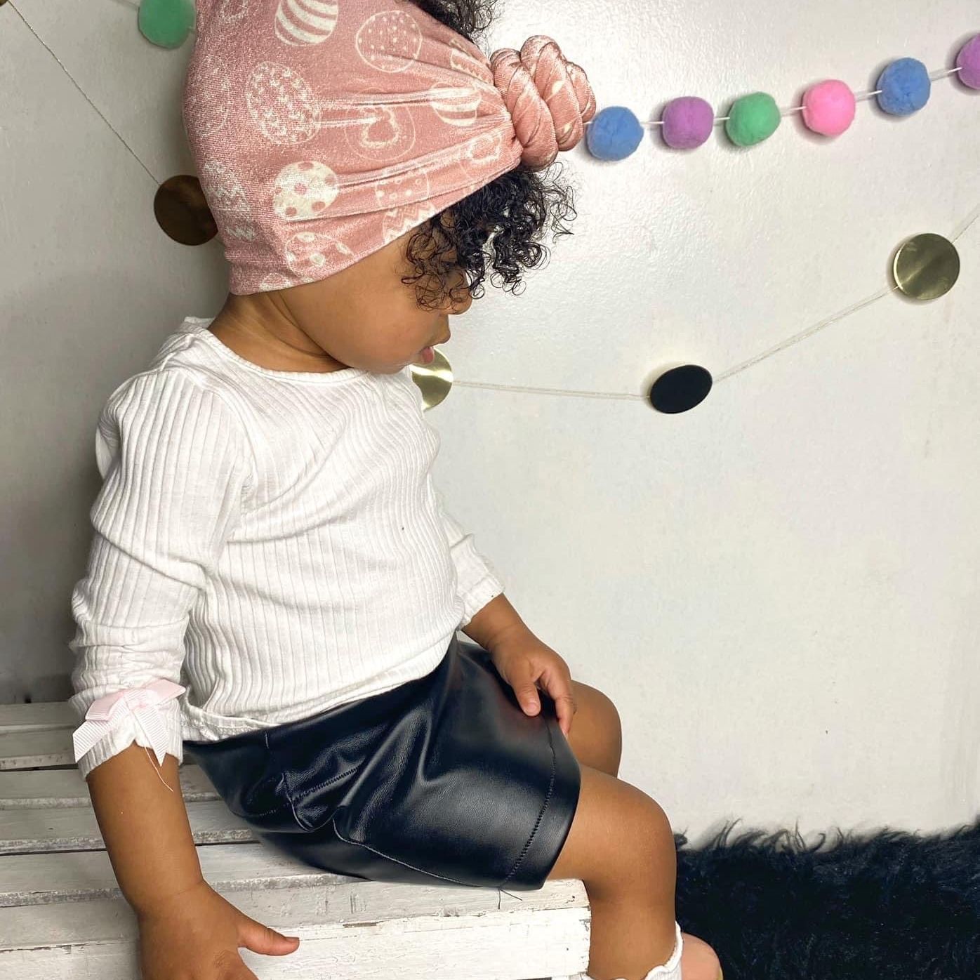 Easter Velvet Toddler Knots