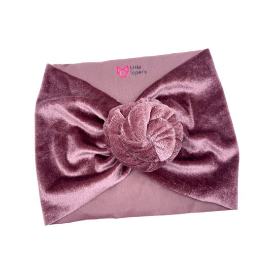 Matching Bells Toddler Velvet Knots