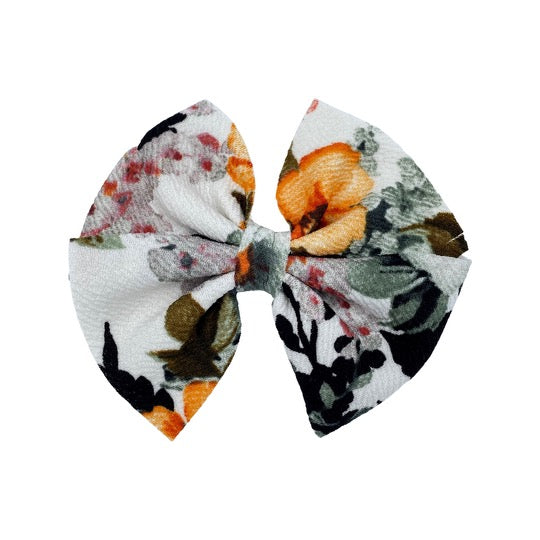 Retro Floral Butterfly and Dainty