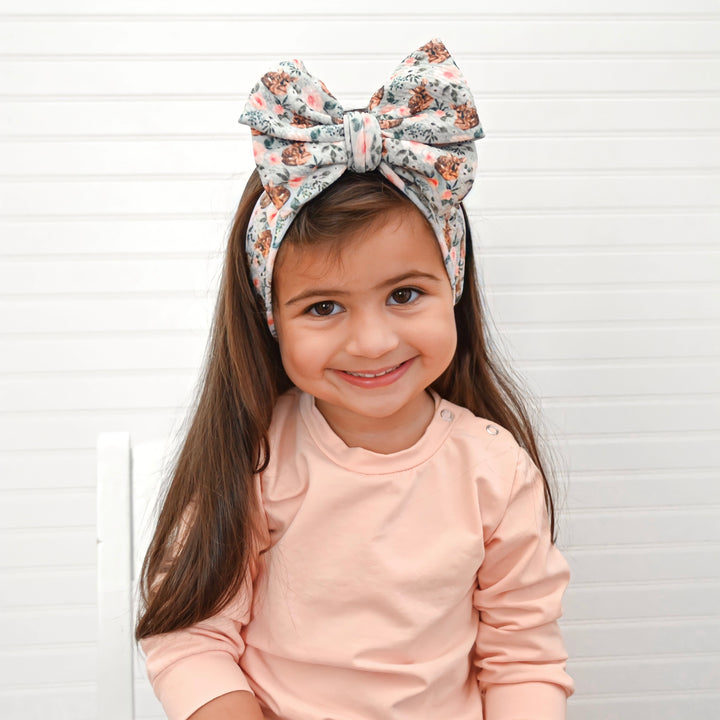 Fawn Floral Headwrap