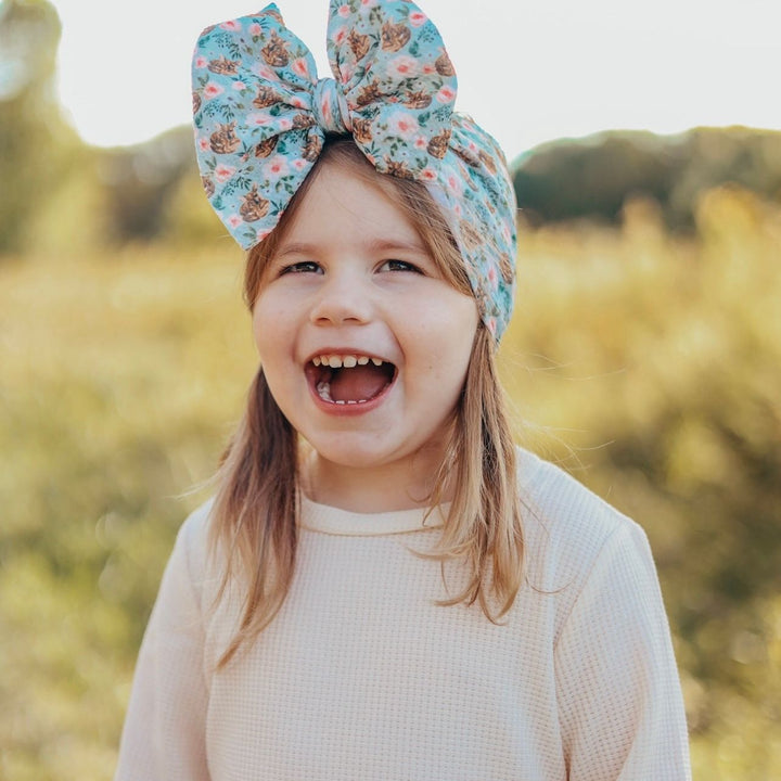 Fawn Floral Headwrap