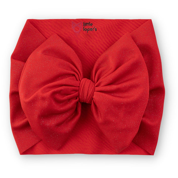 Glittery Red Headwrap