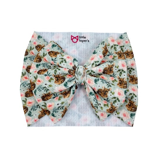 Fawn Floral Headwrap