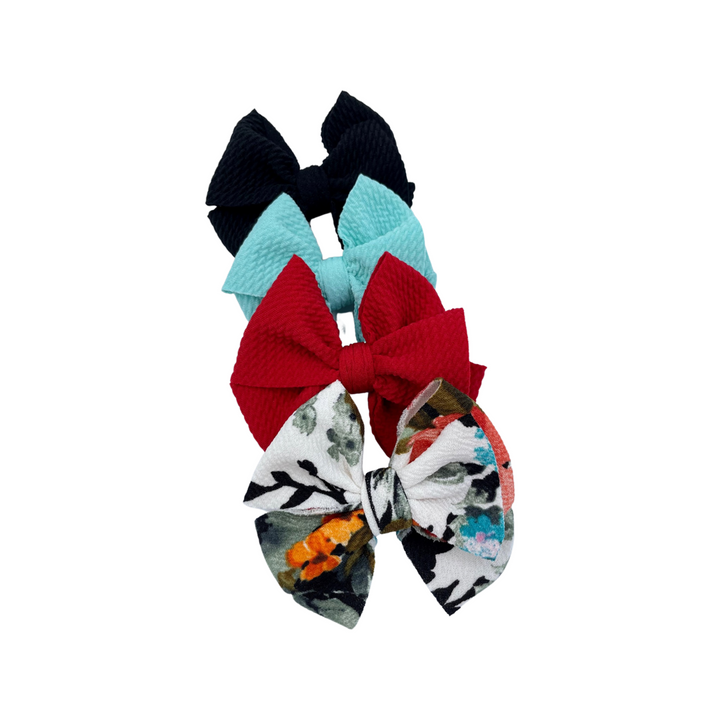 Retro Floral Bow Bundle