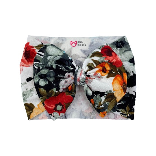 Retro Floral Headwrap