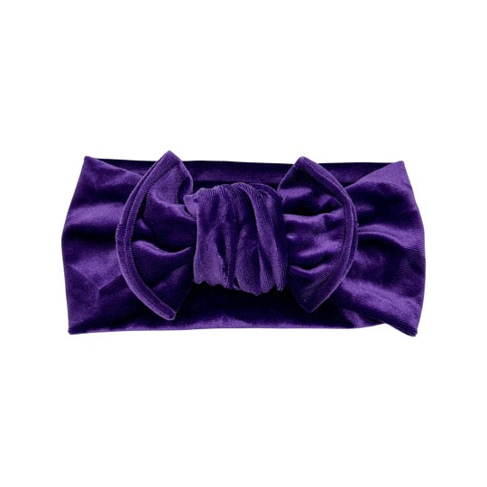 Chunky Knot Velvet Bow