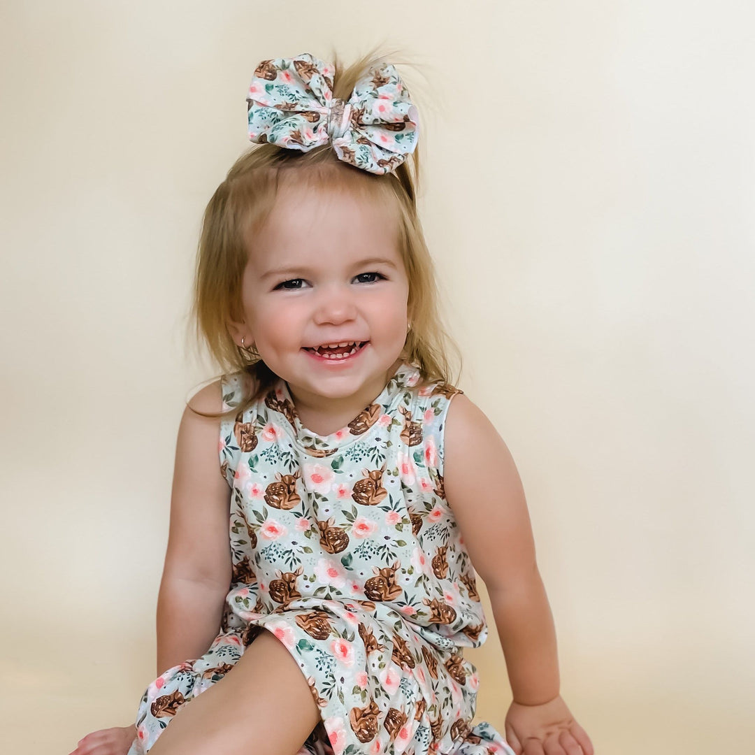 Fawn Floral Gown