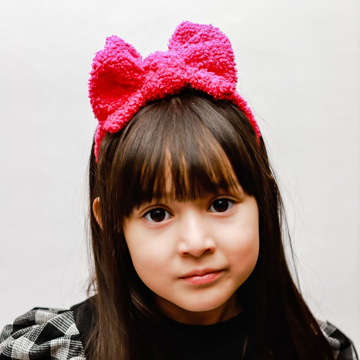 Hot Pink Extra Fancy Butterfly Headband