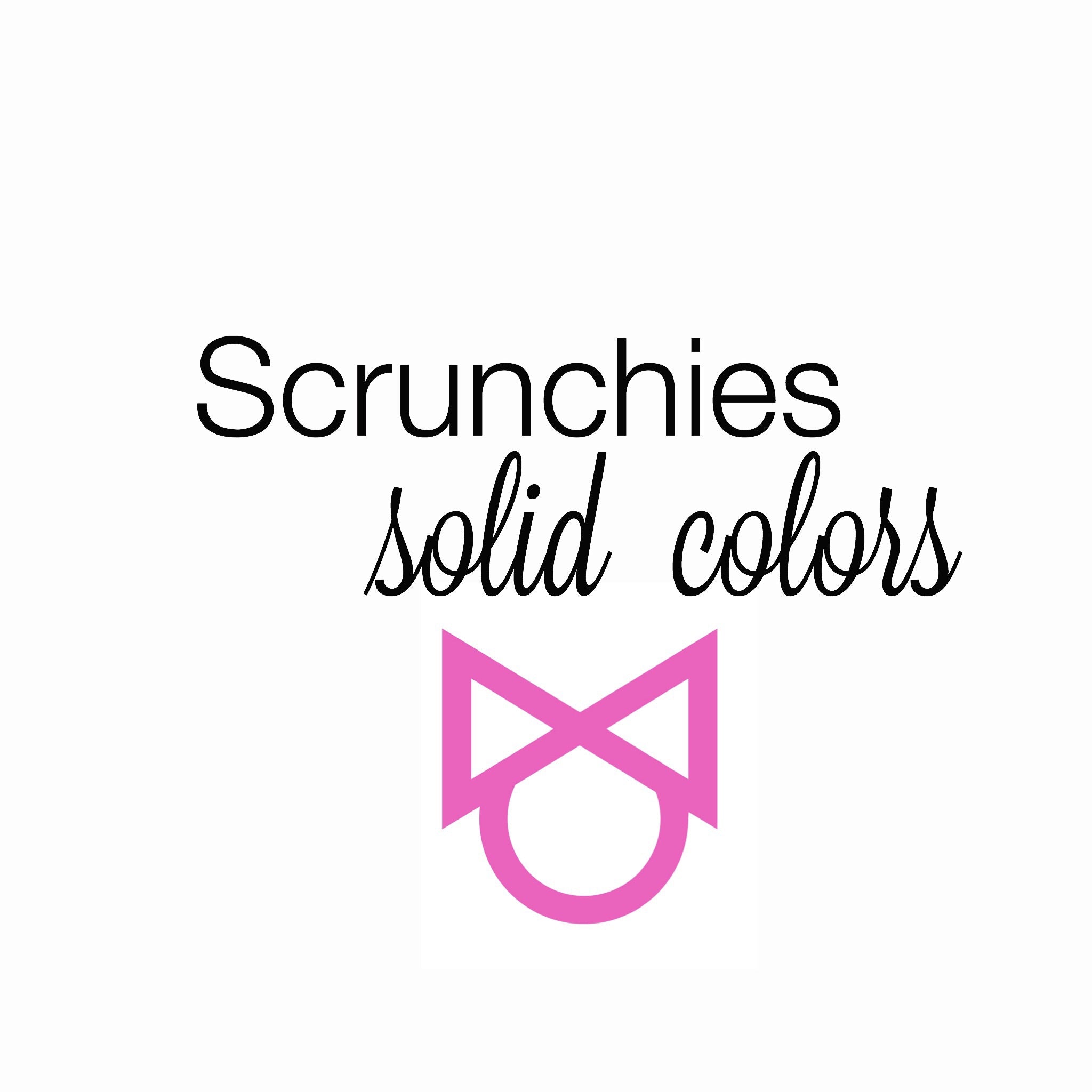 Scrunchies