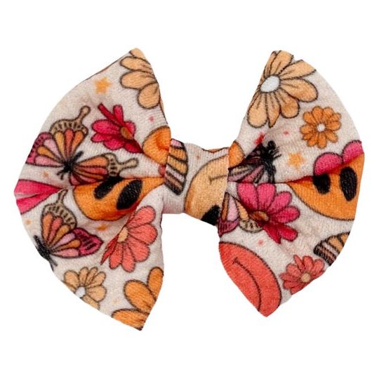 Smiley Floral Butterfly and Dainty