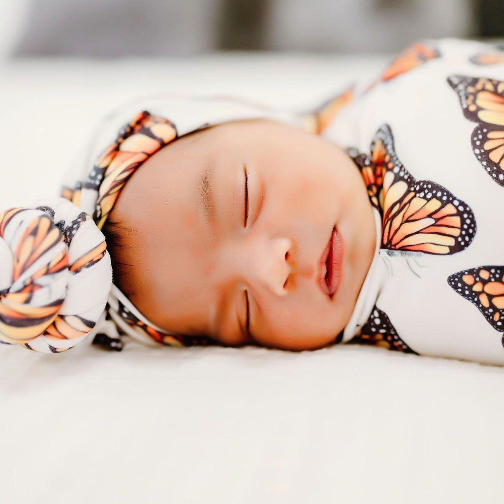 Butterflies Swaddle Blanket Set