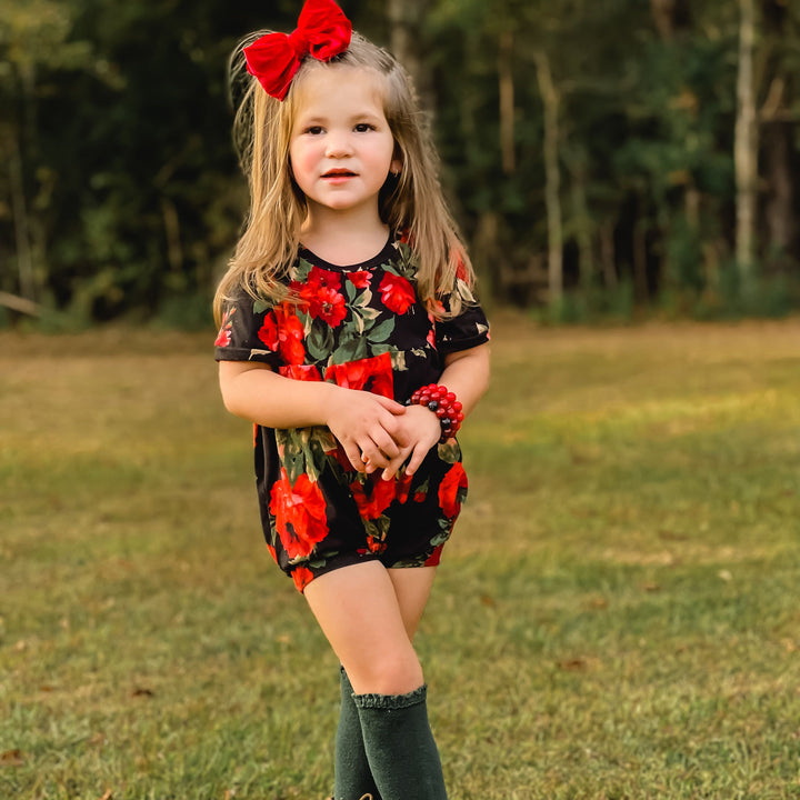 Velvet Fancy Butterfly Bow - Burgundy