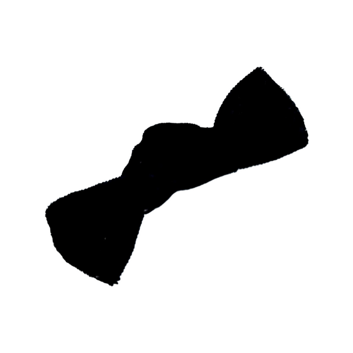 LITTLE KNOTTY BOW VELVET NUDE NYLON