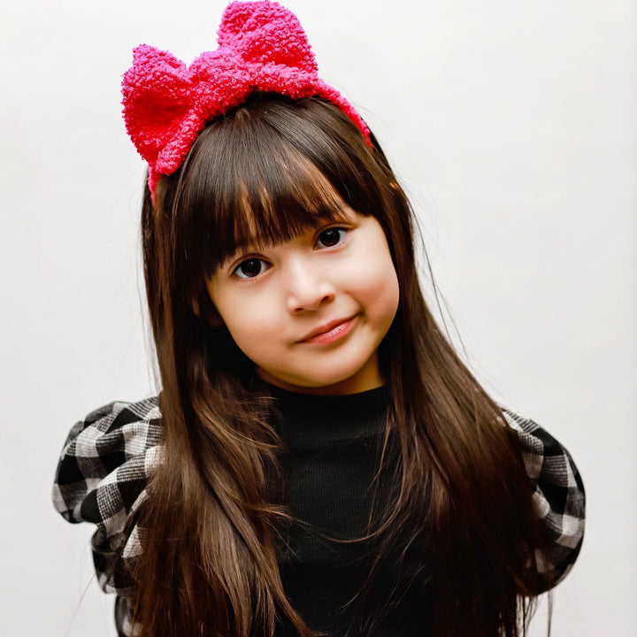 Hot Pink Extra Fancy Butterfly Headband