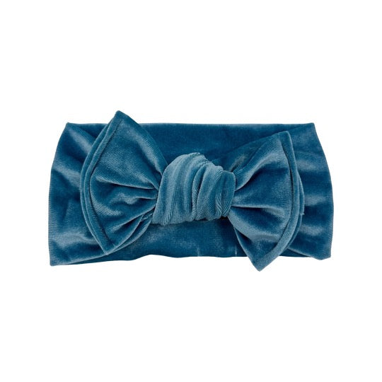 Chunky Knot Velvet Bow