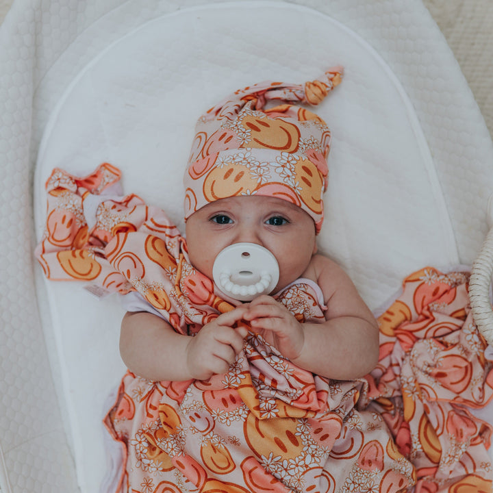 Happy Hippie Swaddle Blanket Set