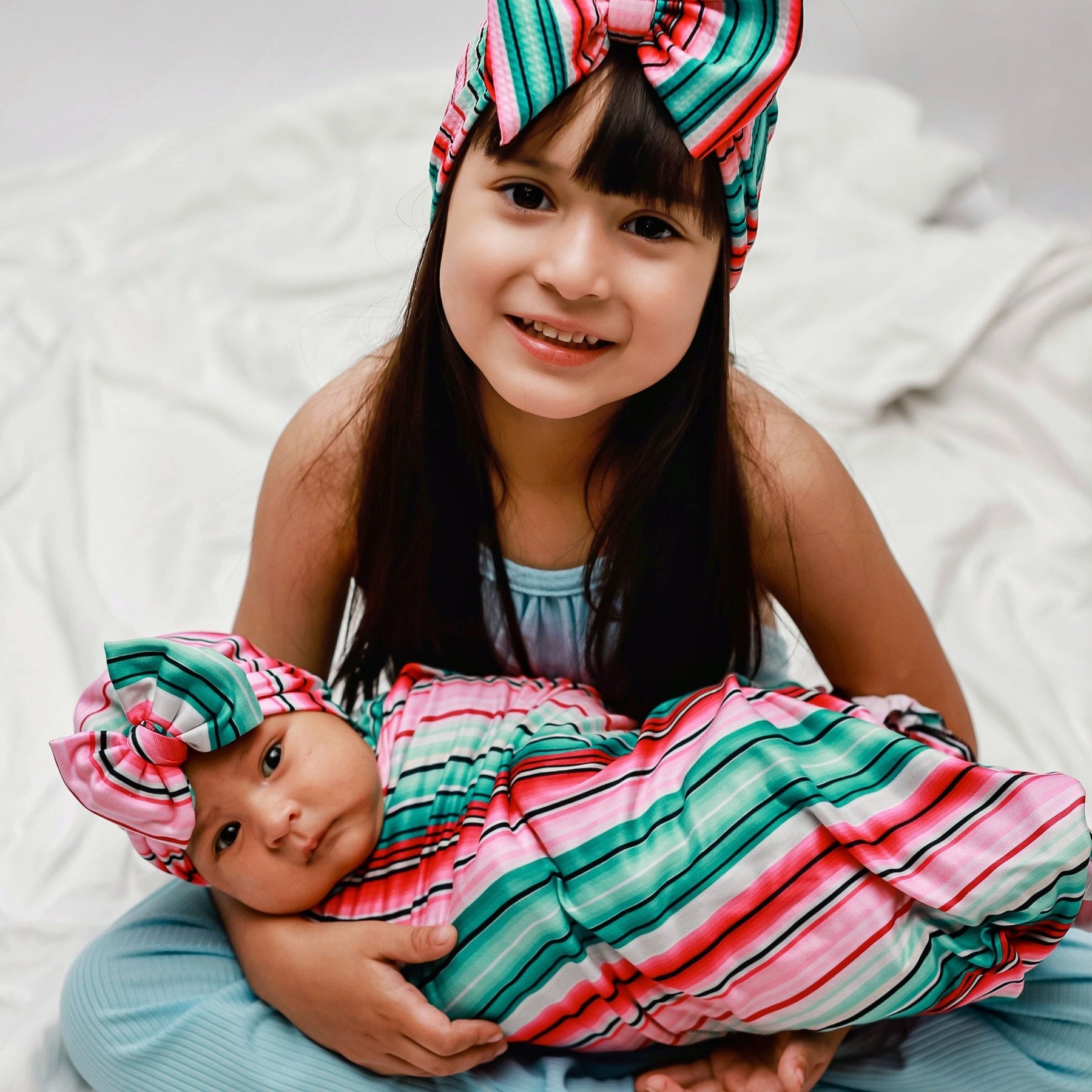 Serape baby swaddle discount