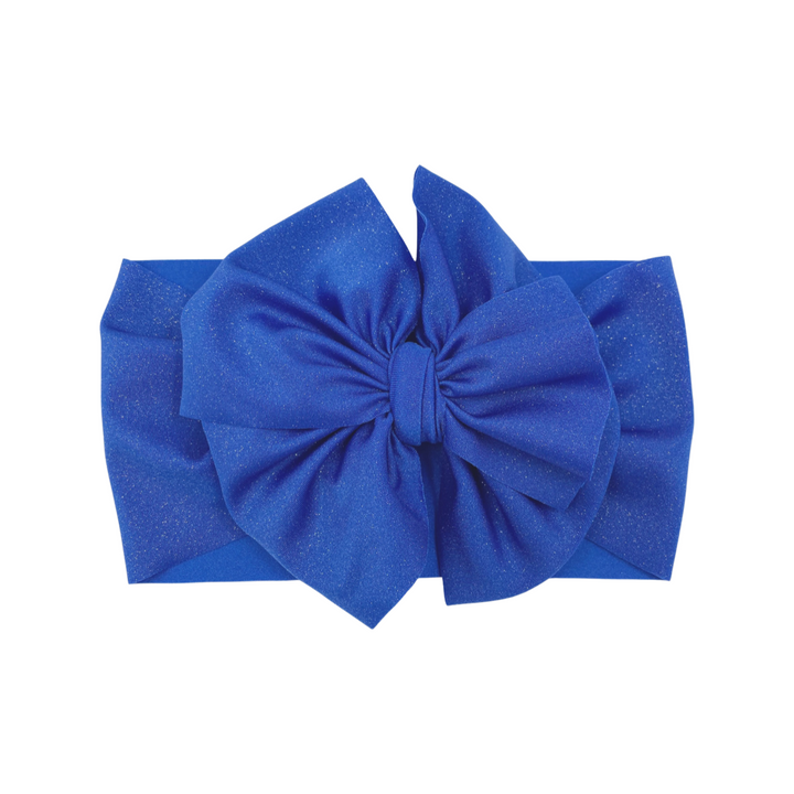 Glittery Blue Headwrap