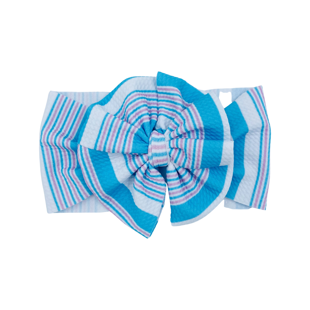 Hospital Stripes Headwrap