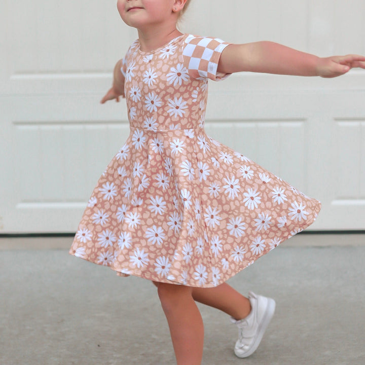 Wild Daisies Twirl Dress