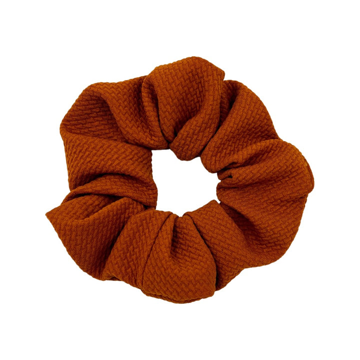 Burnt Orange Scrunchie