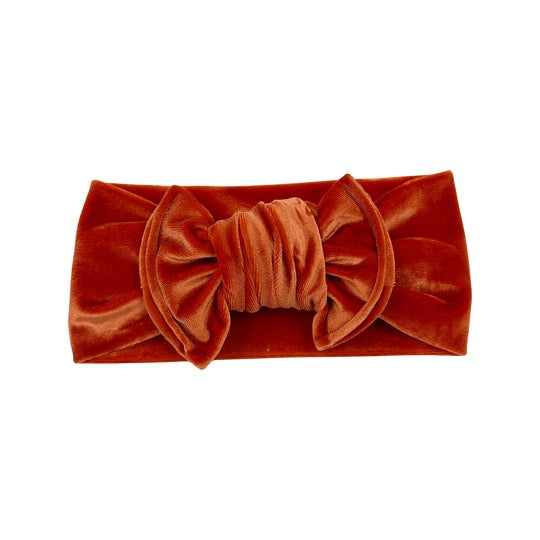 Chunky Knot Velvet Bow