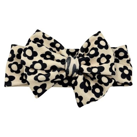 Pansy Floral Headwrap