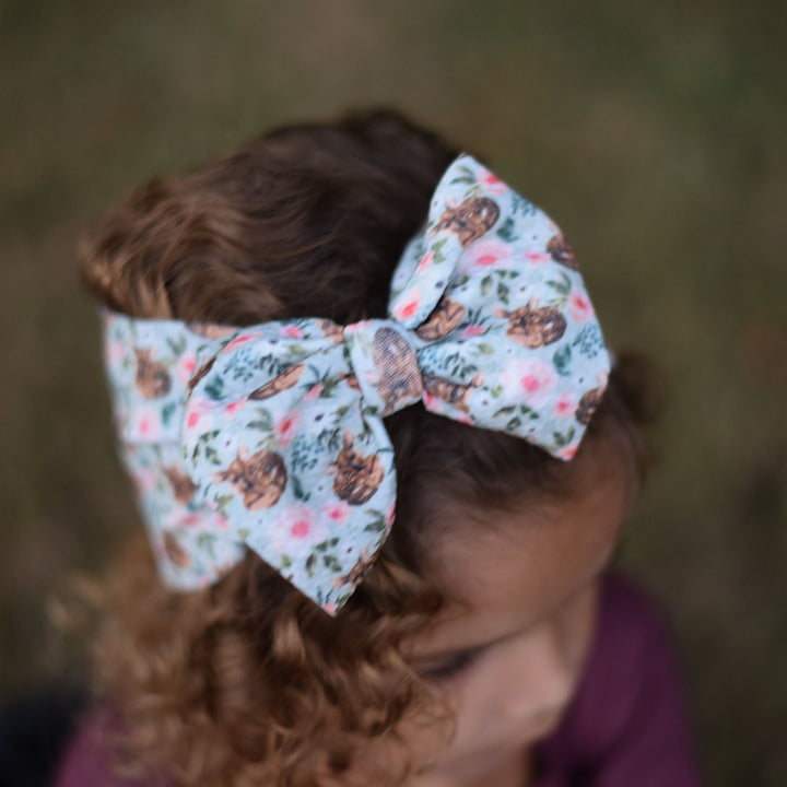 Fawn Floral Headwrap