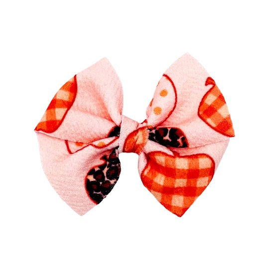 Pink Apples Butterfly and Dainty