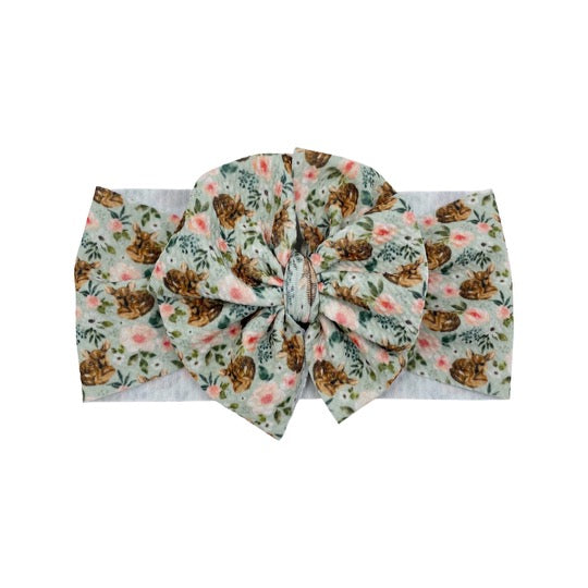 Fawn Floral Headwrap