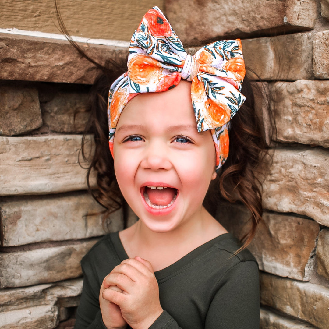 Orange Blossom Headwrap