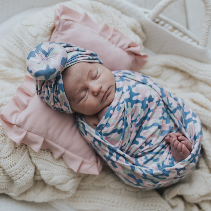 Camo Swaddle Blanket Set