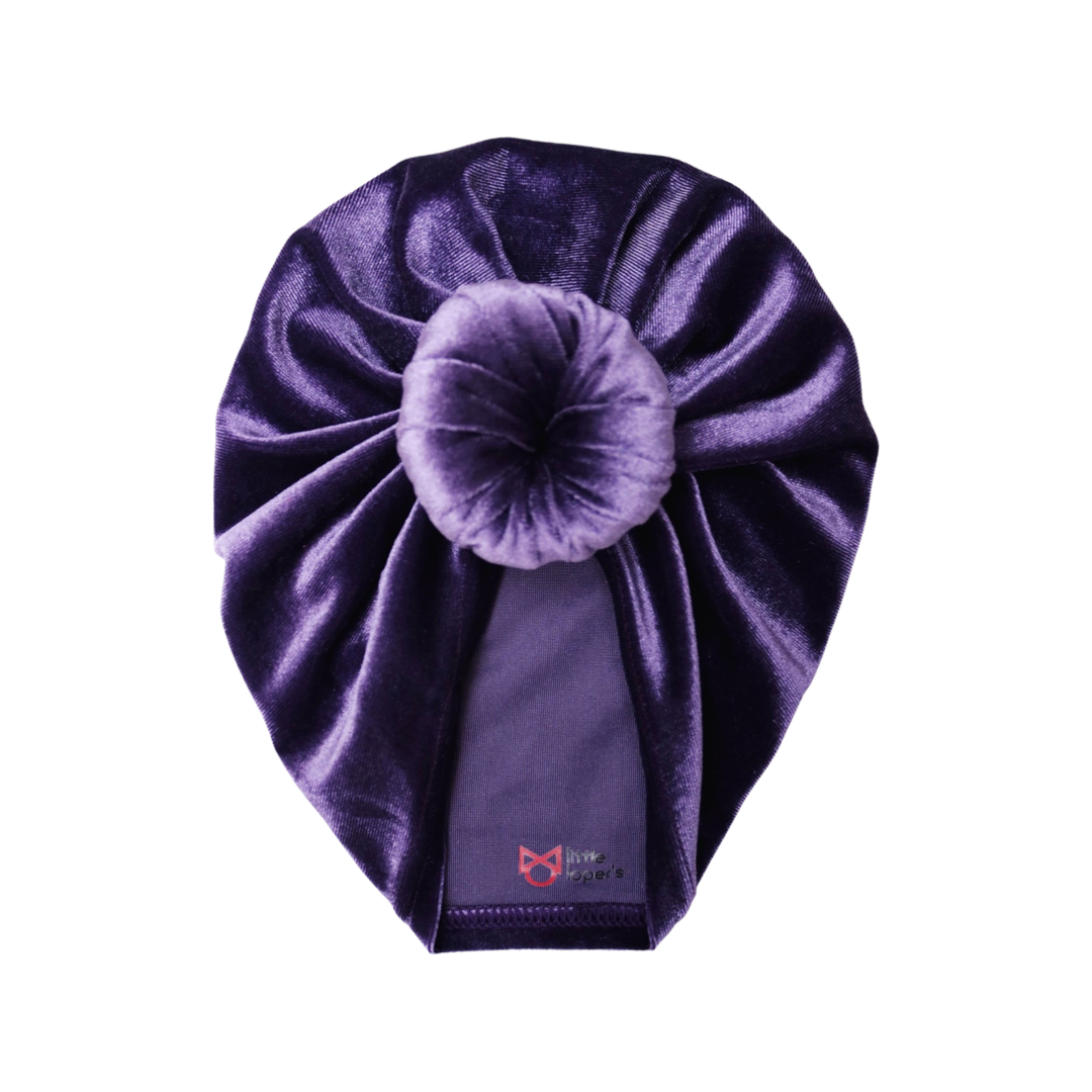 Knot Velvet Turban
