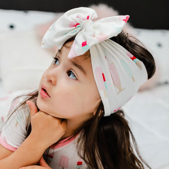 NATURAL ICE CREAM SHOP - Print Luxe Bow