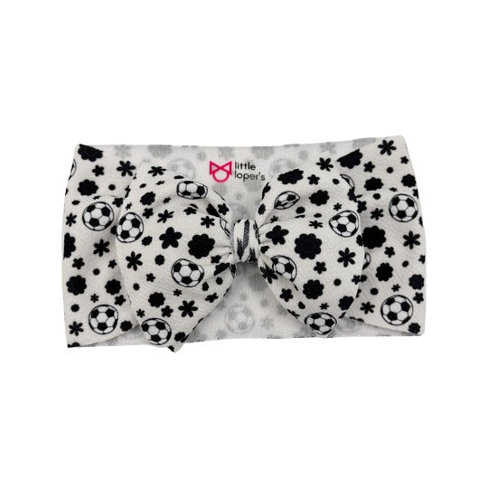 Soccer Blooms Headwrap