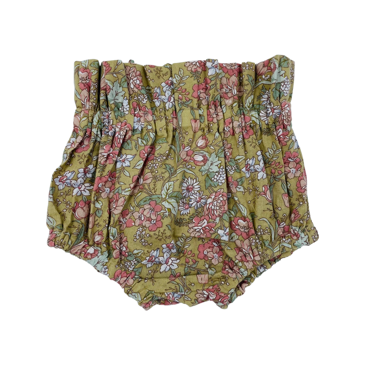 Tan Floral Bloomers