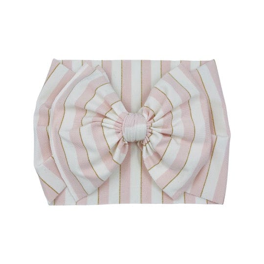SWEET STRIPES PRINT LUXE BOW