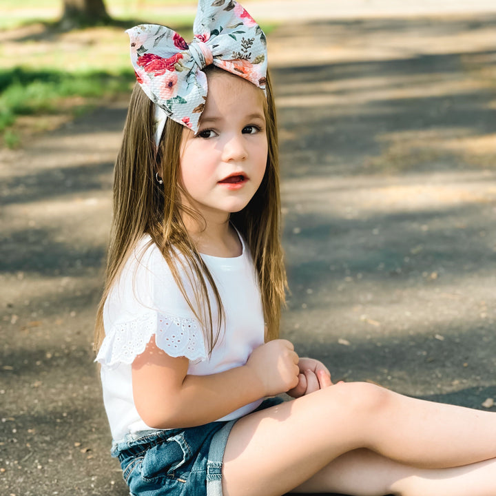 Vintage Floral Headwrap