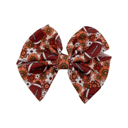 Retro Floral Football Butterfly and Dainty