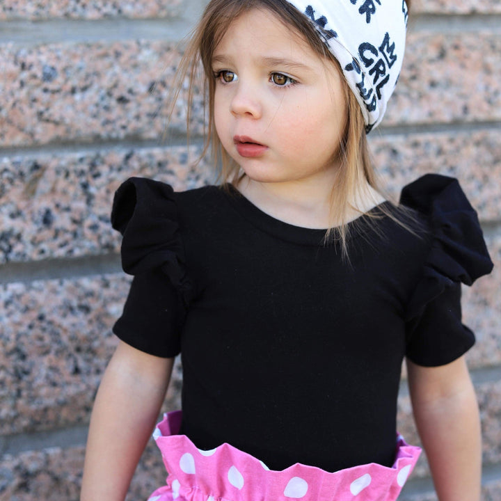 Womens Print Velvet Toddler Knots