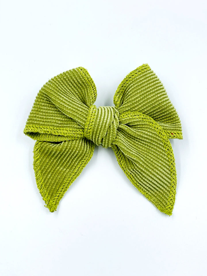 Mini Swanky Bows Corduroy