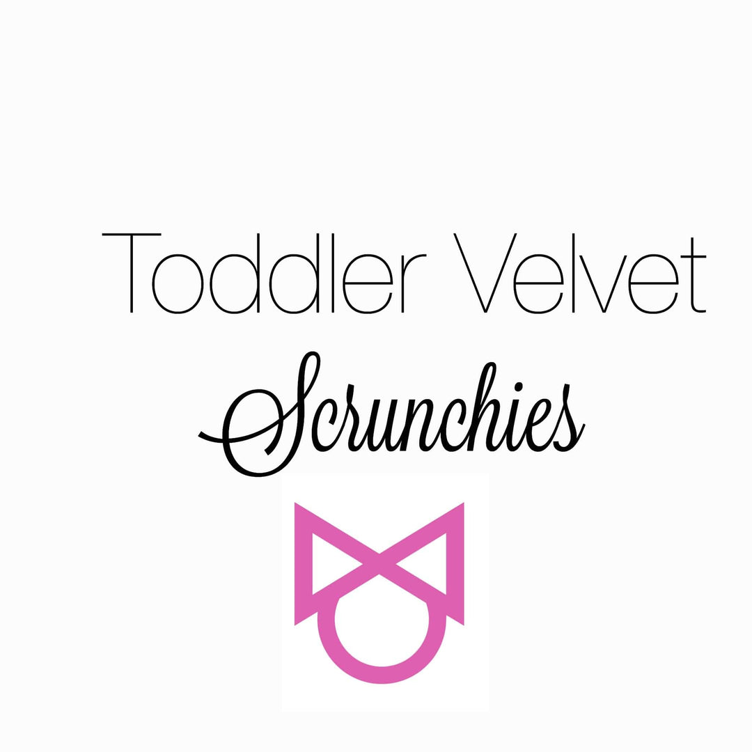 Toddler Velvet Scrunchie
