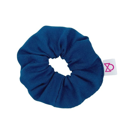 Sapphire Organic Knit Scrunchie