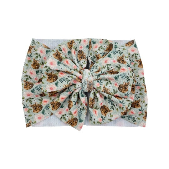Fawn Floral Headwrap
