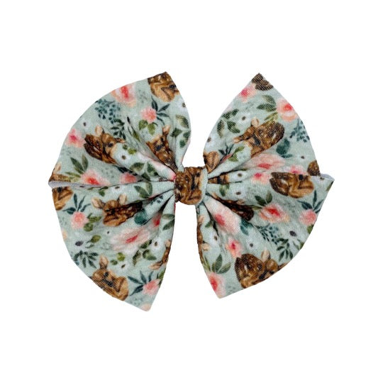 Fawn Floral Butterfly and Dainty