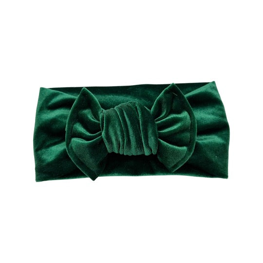 Chunky Knot Velvet Bow