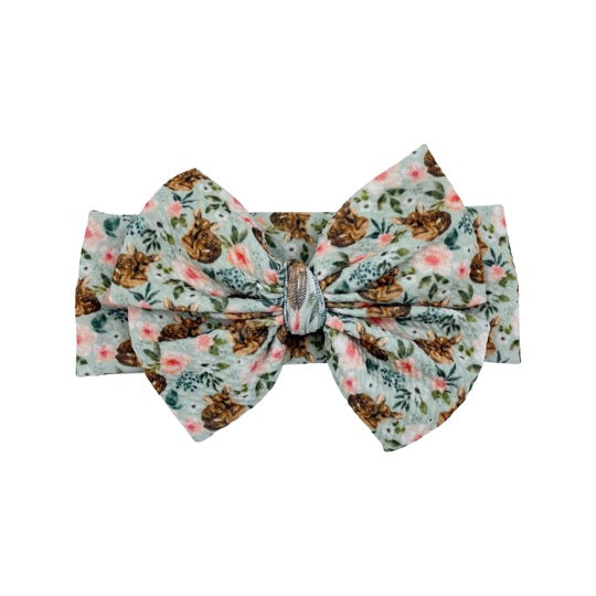 Fawn Floral Headwrap